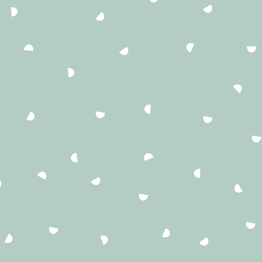Mini Half Moon Turq Wallpaper