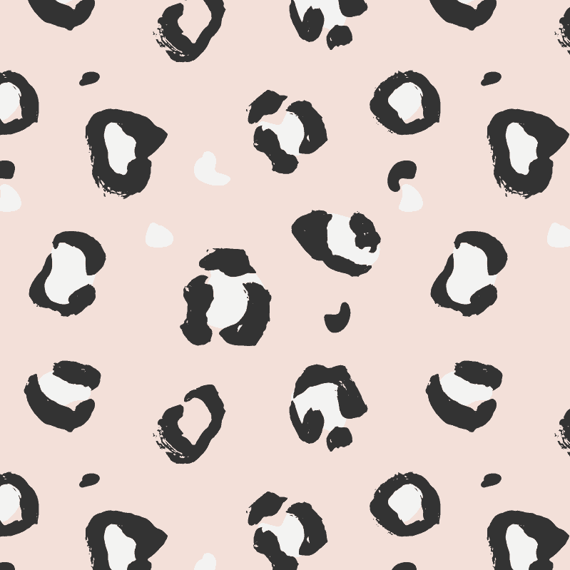 Pink Leopard Print Wallpaper