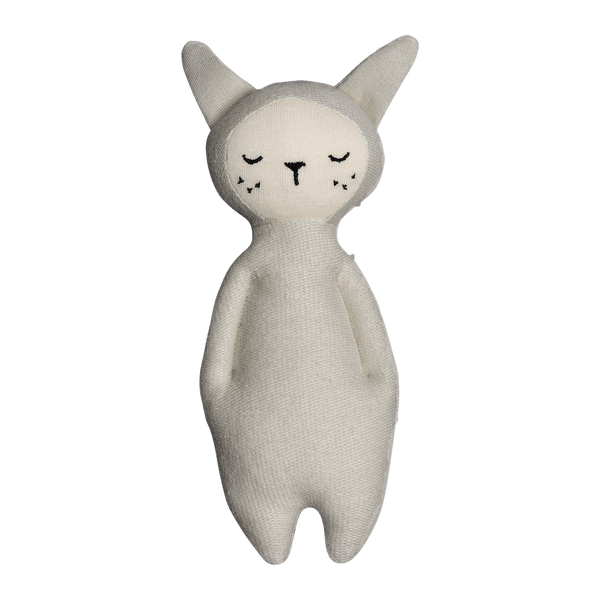 Fabelab Soft Rattle - Bunny Grey by Fabelab - Learning Bugs UK
