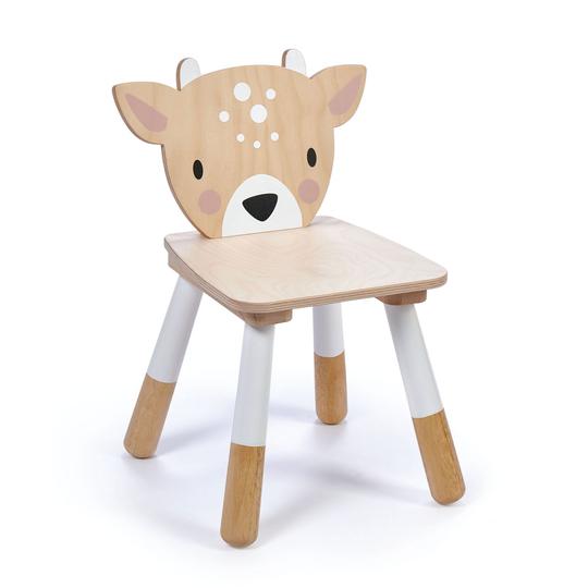 Forest Deer Chair - Wooden Toddler Seat