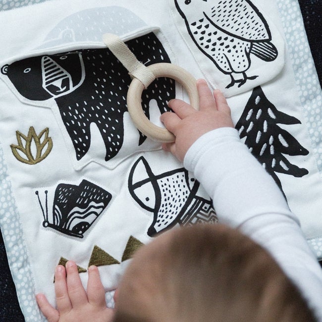 Wee Gallery Organic Activity Pad - Woodland