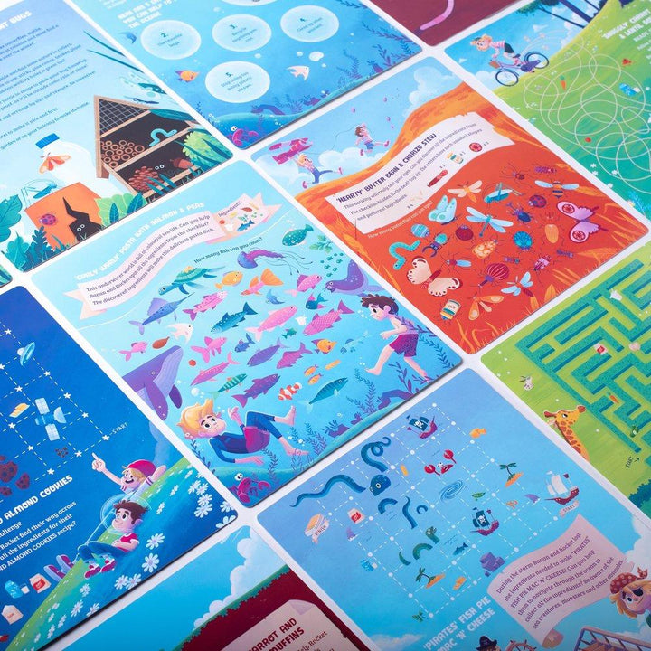 BananRocket Cooking Activity Cards