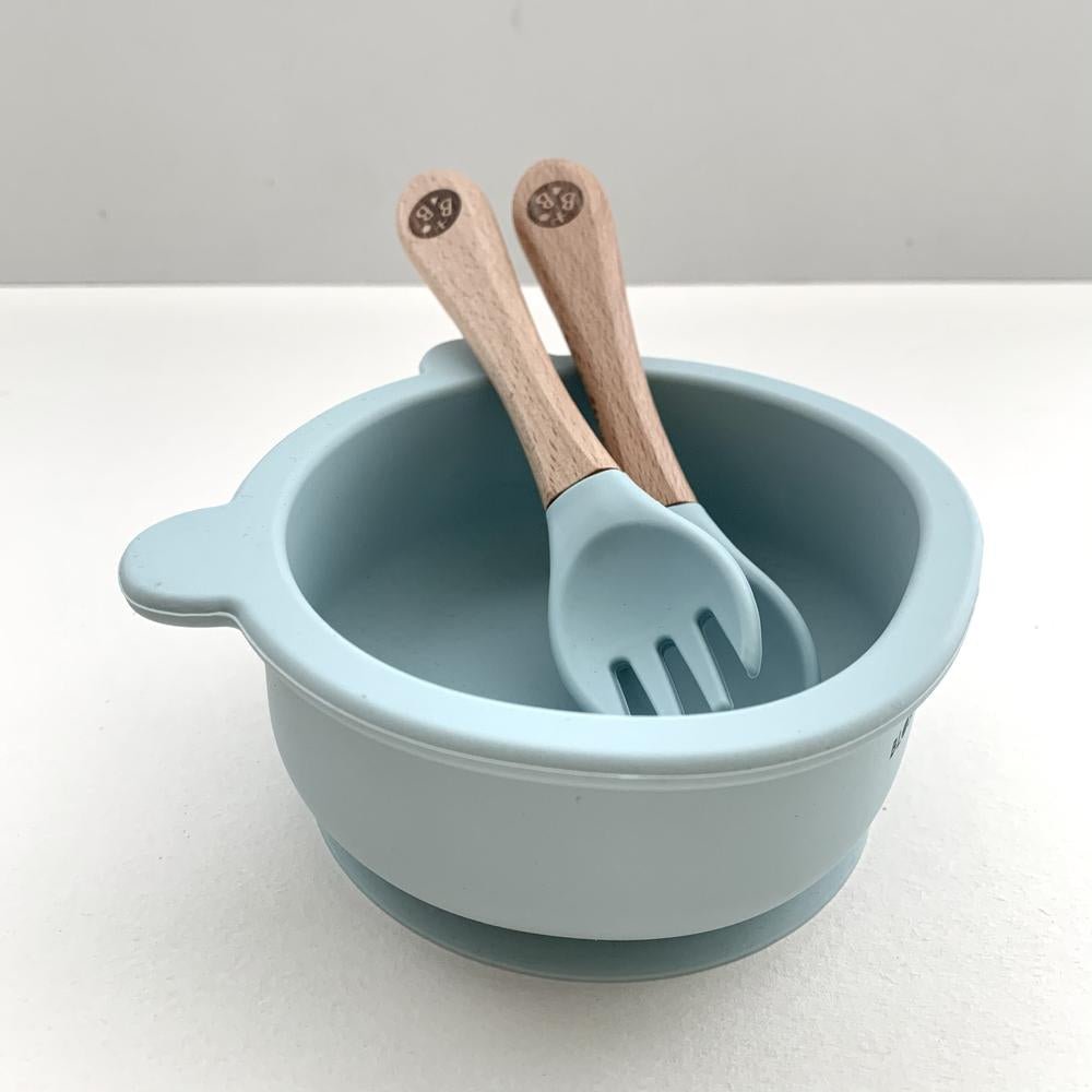Buy Cub Silicone Dinnertime Set | for kids by Learning Bugs UK