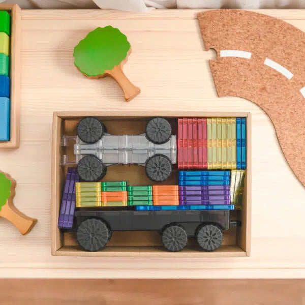Connetix Tiles Rainbow Transport Pack 50 pc