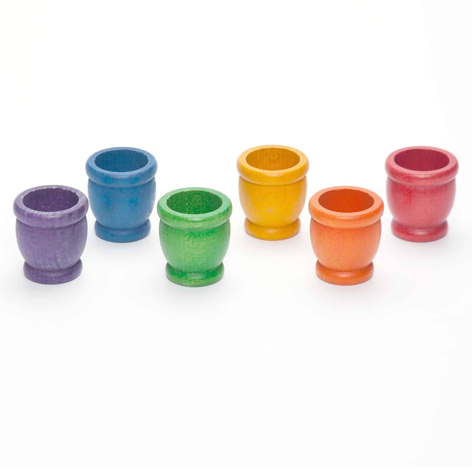 Grapat 6 Rainbow Mates by Grapat - Learning Bugs UK