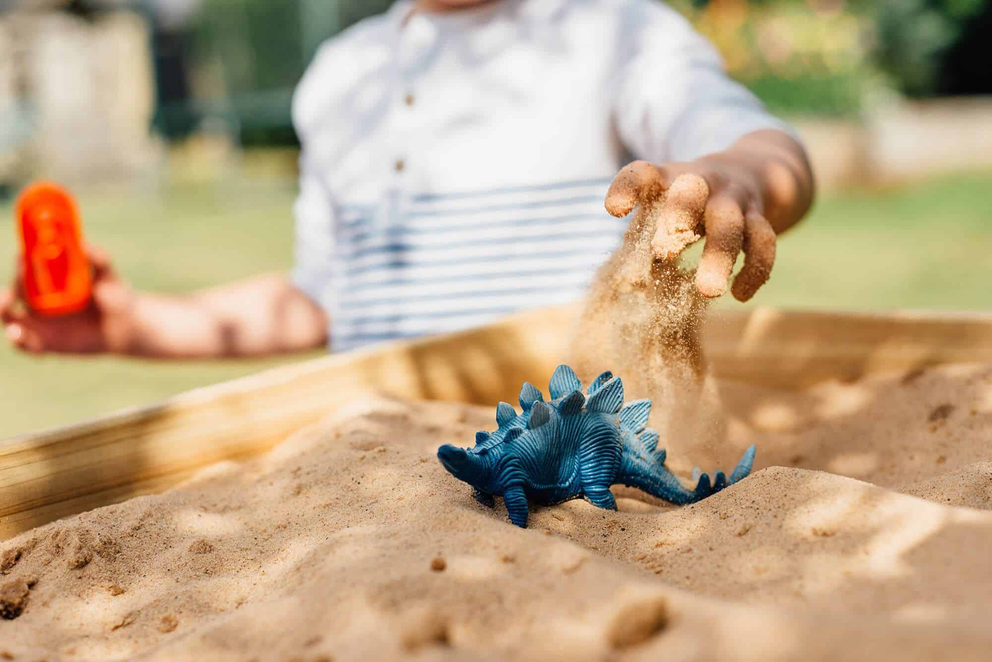 Plum Wooden Sandy Bay Sand and Water Table by Plum Play - Learning Bugs UK