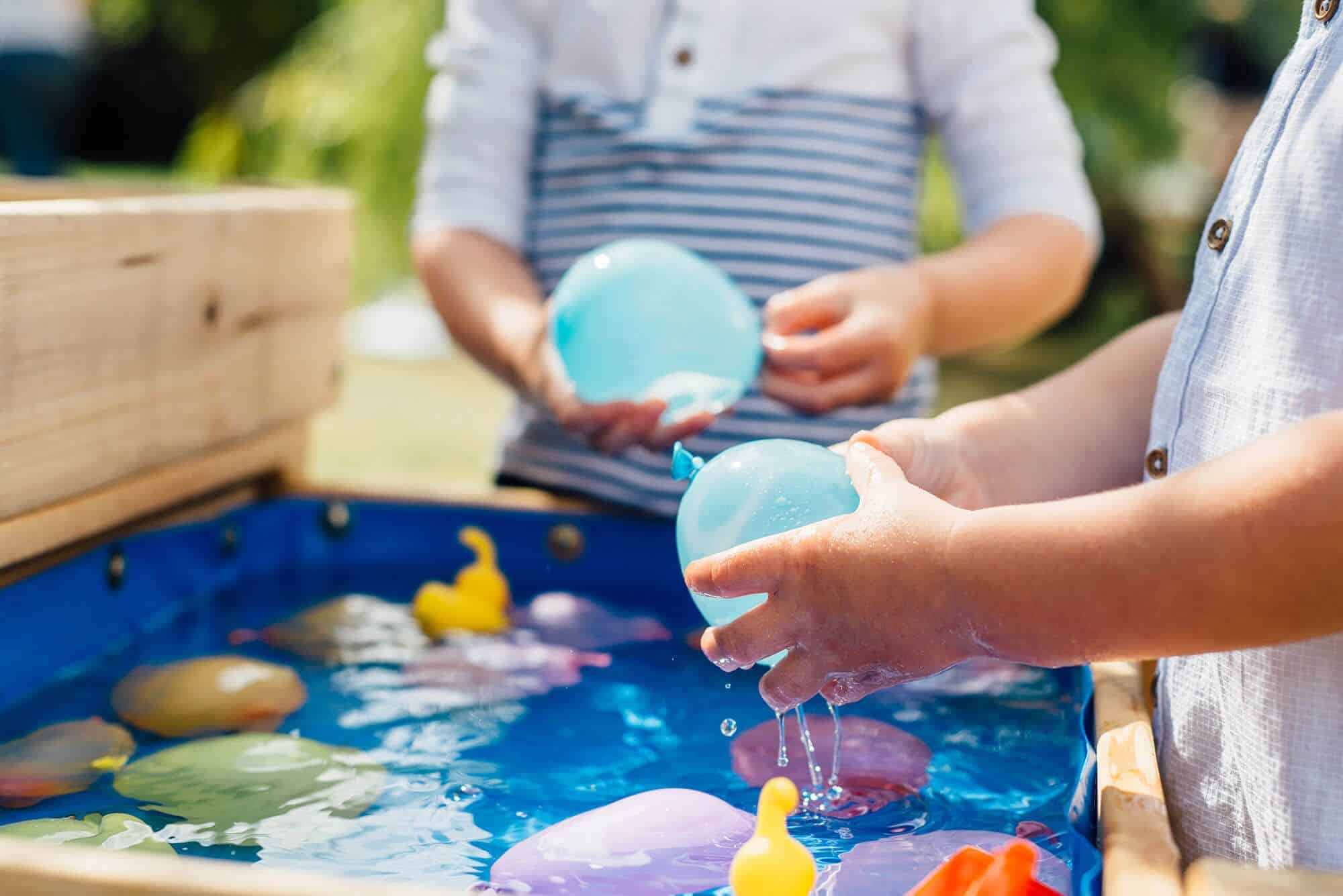 Plum Wooden Sandy Bay Sand and Water Table by Plum Play - Learning Bugs UK