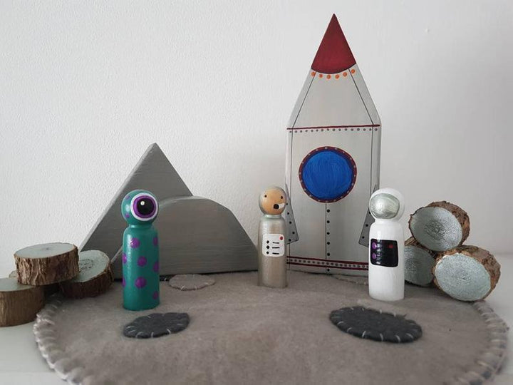 Moon Felt Play Mat