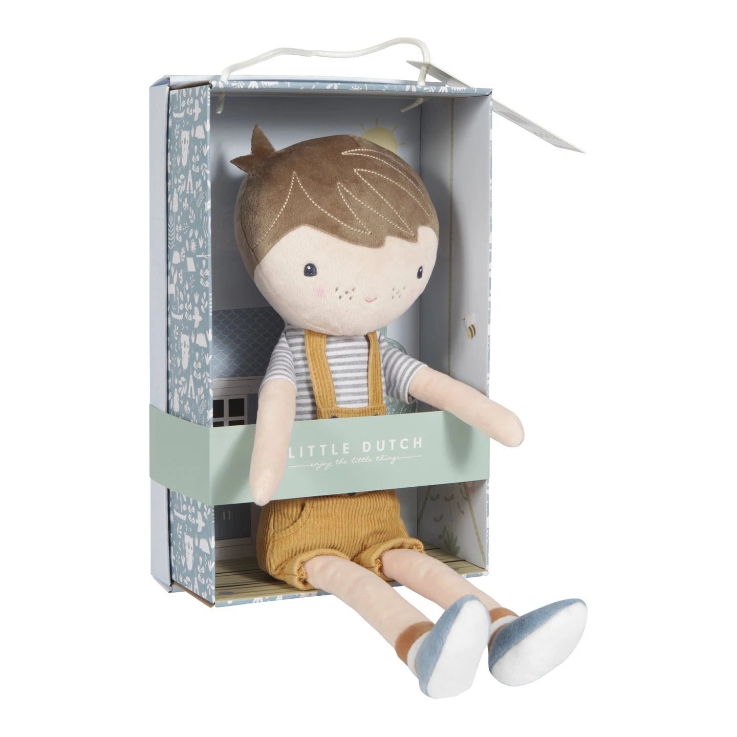 Buy Little Dutch Jim Cuddle Doll 50cm Large | for kids by Learning Bugs UK