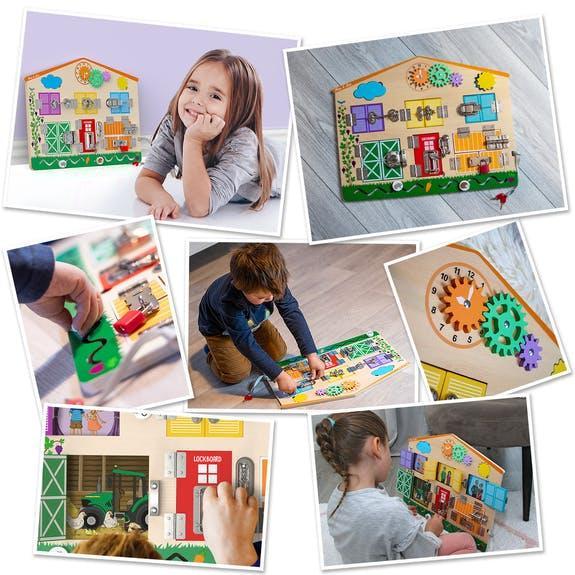Max & Lea Lockboard by Max & Lea - Learning Bugs UK