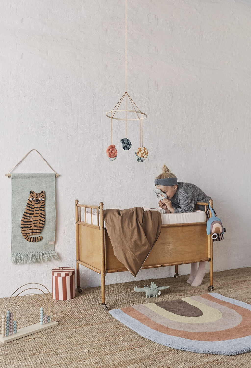Buy Oyoy Rainbow Rug - Multi | for kids by Learning Bugs UK