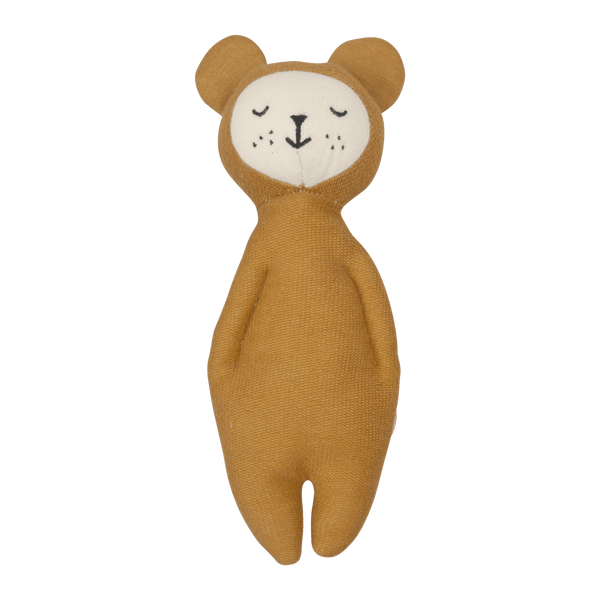 Fabelab Soft Rattle - Bear by Fabelab - Learning Bugs UK