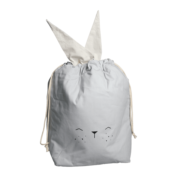 Fabelab Storage Bag - Bunny - Icy Grey