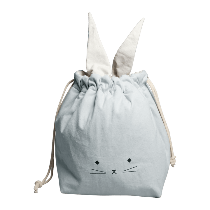 Fabelab Small Storage Bag - Cat - Foggy Blue