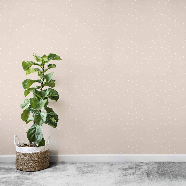 Mini Half Moon Pink Wallpaper