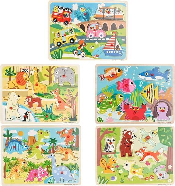 Twiddlers Puzzles- Multi Pack 5 Puzzle Set