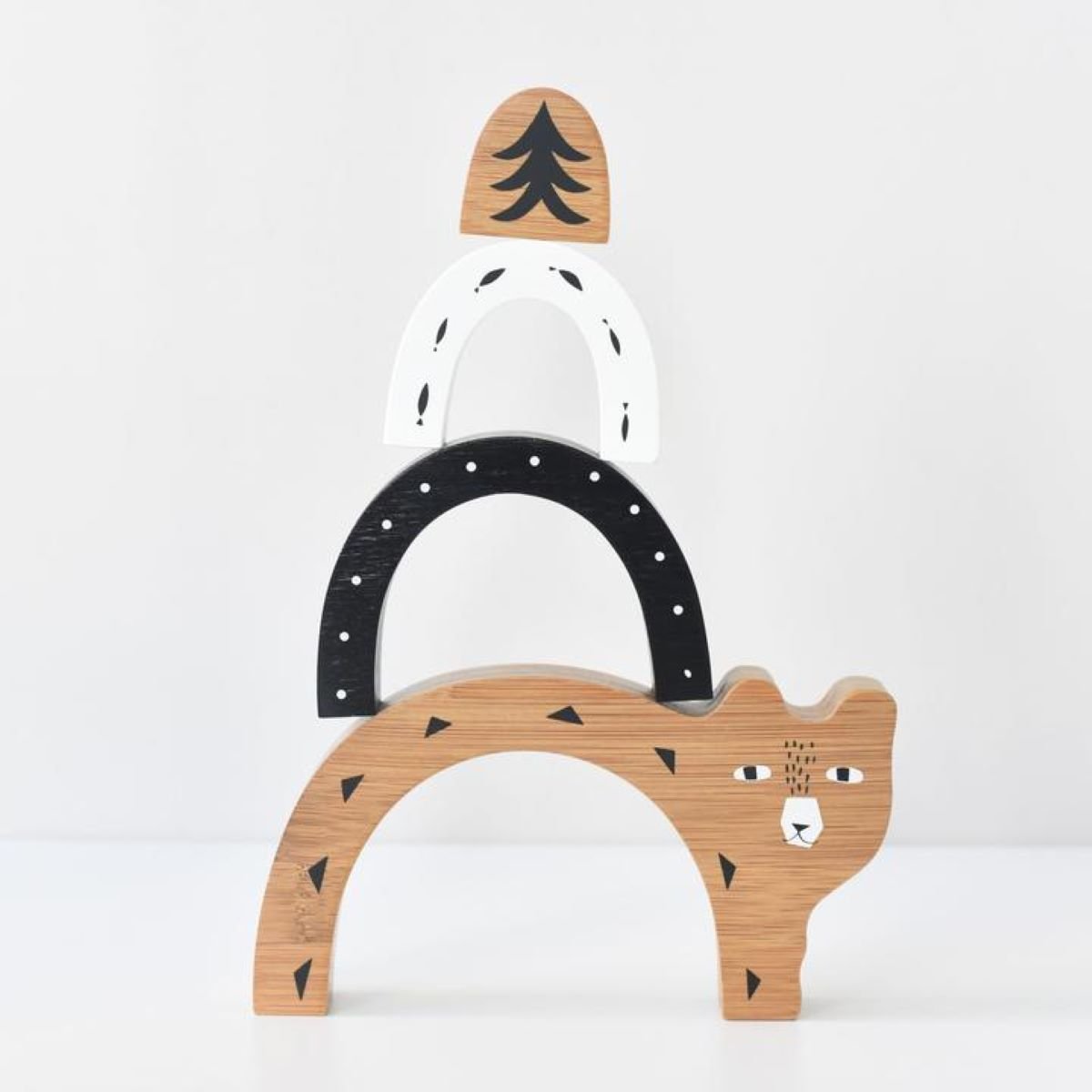 Buy Wee Gallery Bamboo Nesting Bear | for kids by Learning Bugs UK