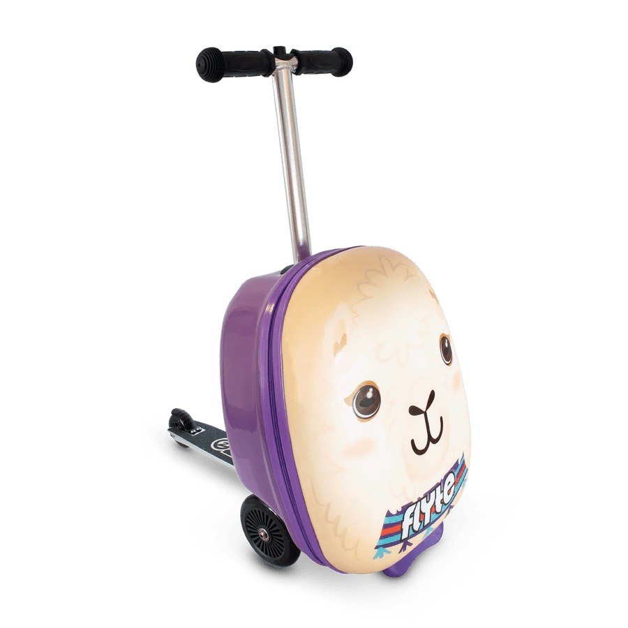 Buy Zinc Flyte – Luca the Llama Midi Scooter Suitcase | for kids by Learning Bugs UK
