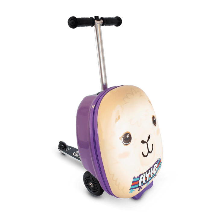 Buy Zinc Flyte – Luca the Llama Midi Scooter Suitcase | for kids by Learning Bugs UK