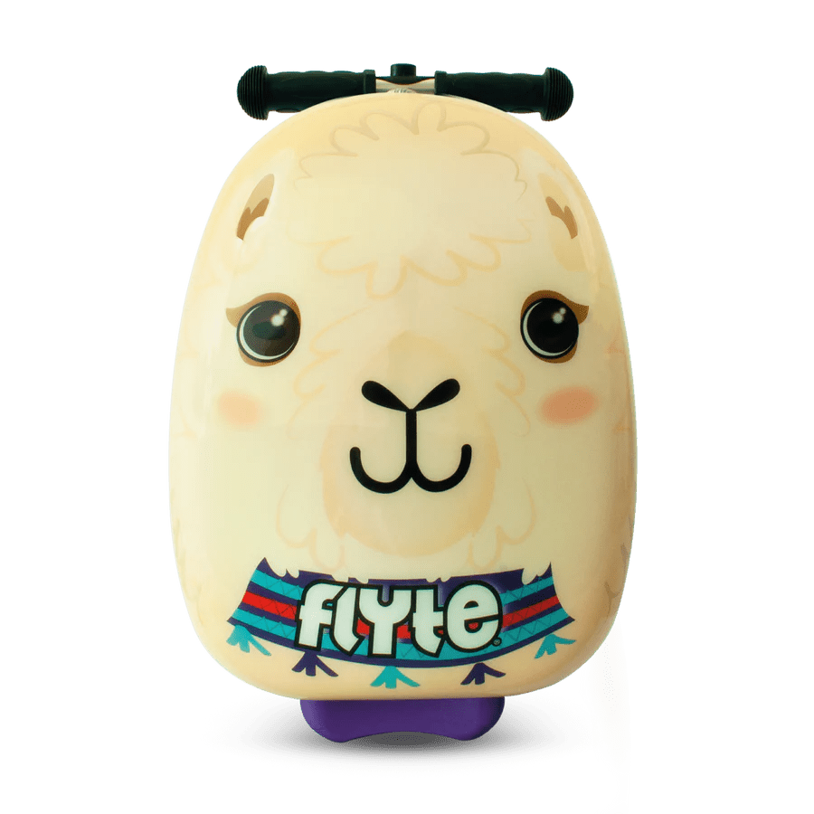 Buy Zinc Flyte – Luca the Llama Midi Scooter Suitcase | for kids by Learning Bugs UK