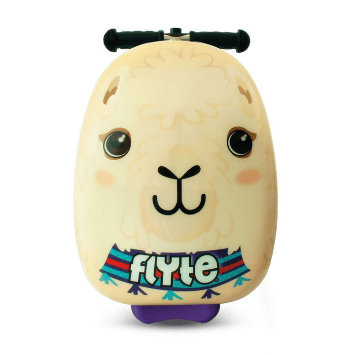 Buy Zinc Flyte – Luca the Llama Midi Scooter Suitcase | for kids by Learning Bugs UK